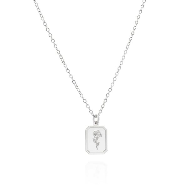 Vintage Rose Necklace