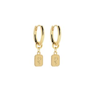 Vintage Rose Earrings