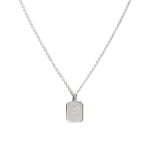 Vintage Rose Necklace - 925 Sterling Silver