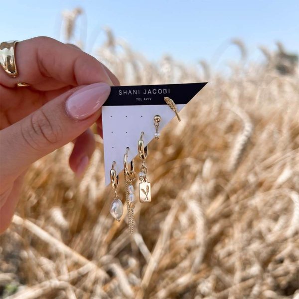 Wheat Earrings Set