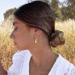 Wheat Stud Earrings